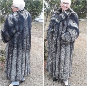 Full length Silver Fox